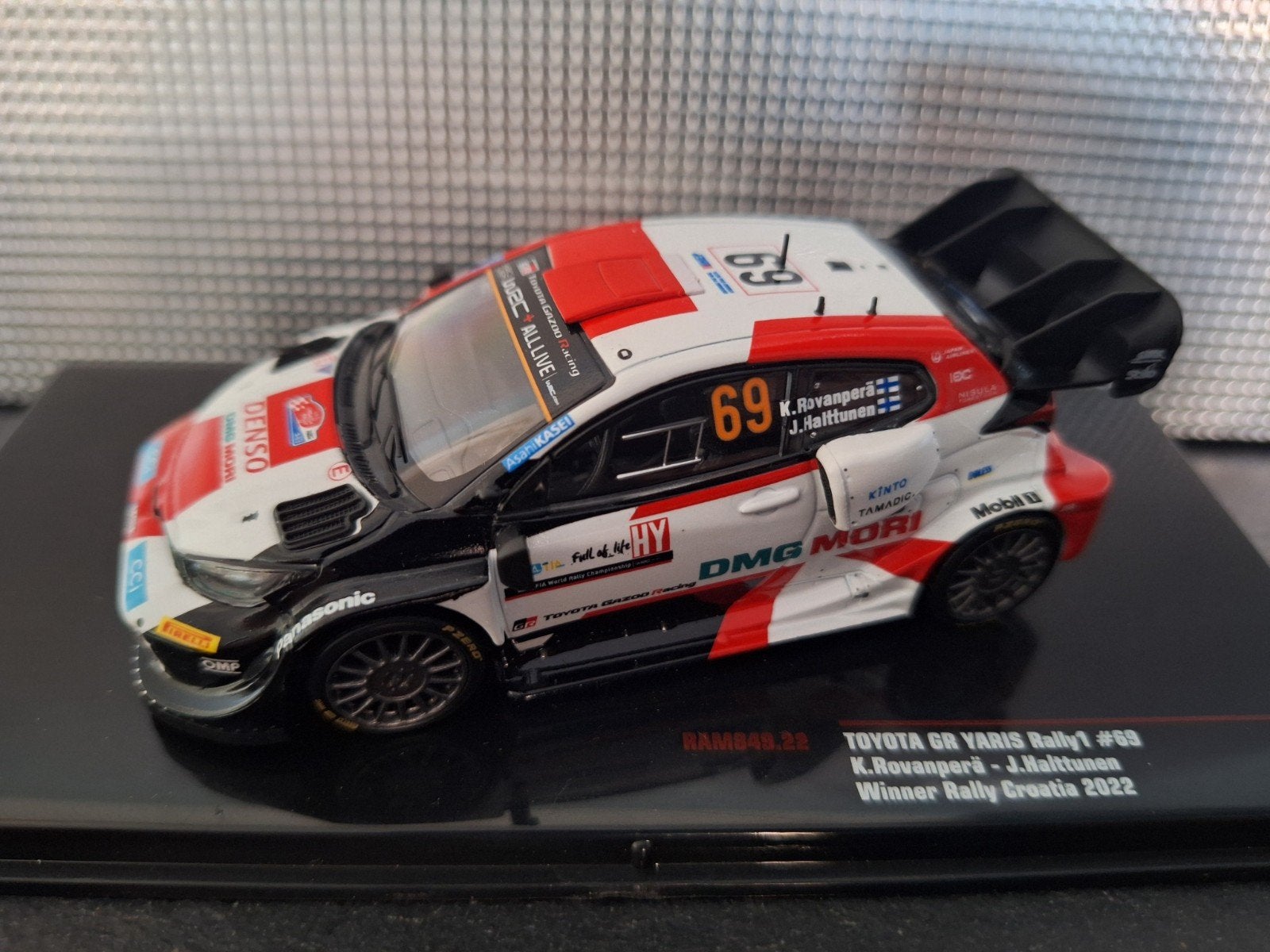 Toyota GR Yaris #69 Rally Croatia 2022 Schaal 1:43, Overige merken, IXO, IXO, Nieuw