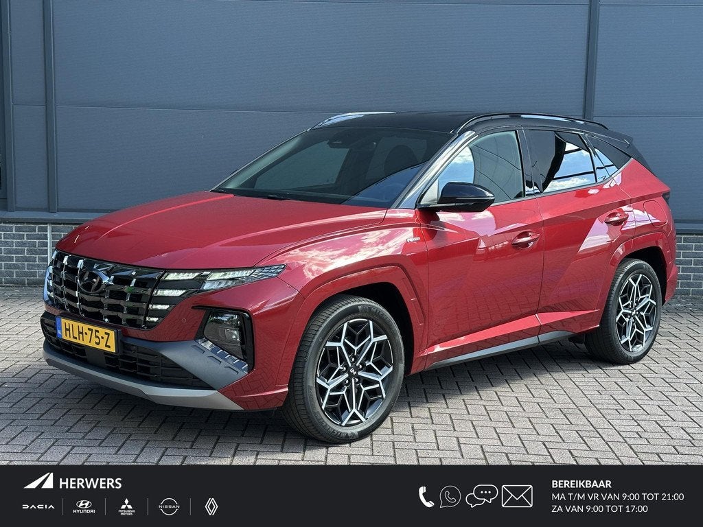 Hyundai Tucson 1.6 T-GDI PHEV N Line 4WD / tot 10-2026 Fabri, Auto's, Hyundai, Automaat, 1350 kg, Gebruikt, Euro 6
