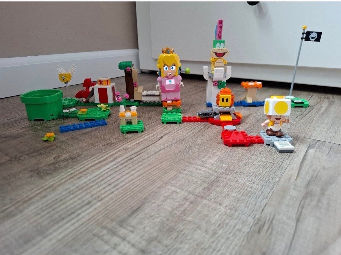 Lego Super Mario 71403 Peach's Avontuur - 100% Compleet, Ophalen of Verzenden, Zo goed als nieuw