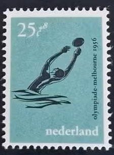 Nederland 1956 - nvph 676-680 -Olympische Spelen - 1 van 5, Postzegels en Munten, Postzegels | Nederland, Verzenden, Na 1940, Postfris