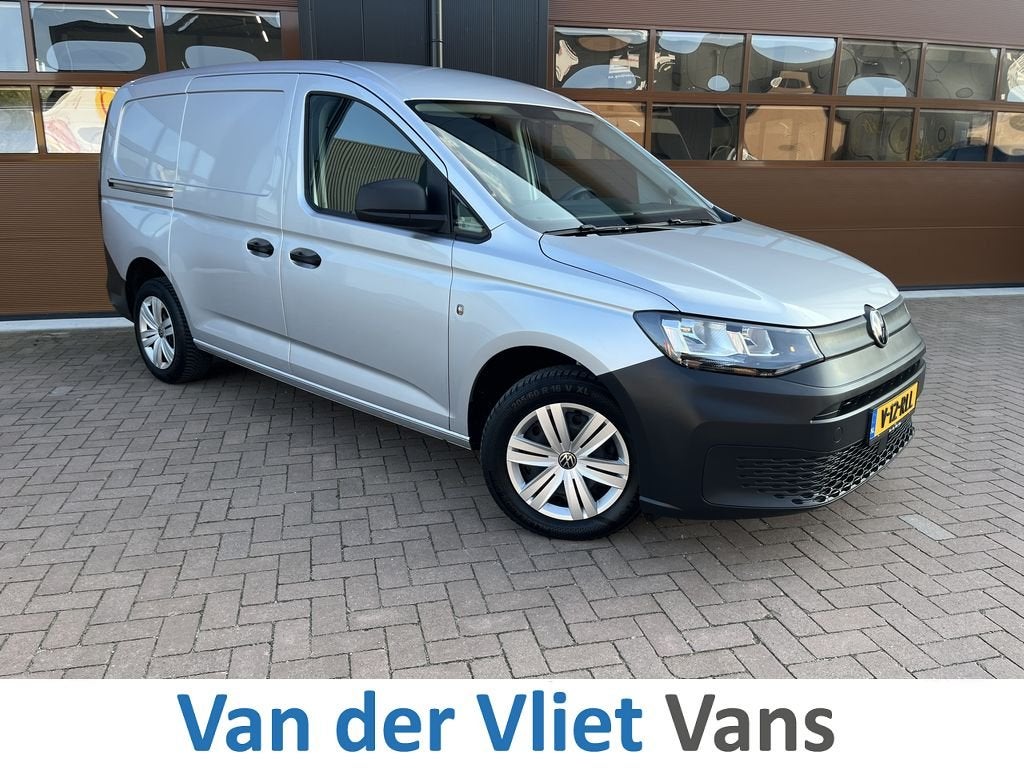 Volkswagen Caddy Maxi 2.0 TDI 102pk E6 Trend L2 Lease €287, Auto's, Voorwielaandrijving, Traction-control, Gebruikt, Euro 6