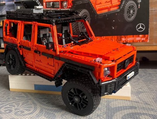 Lego Technic - Mercedes Benz G500 - 42177, Ophalen, Inclusief instructies, Lego, Zo goed als nieuw