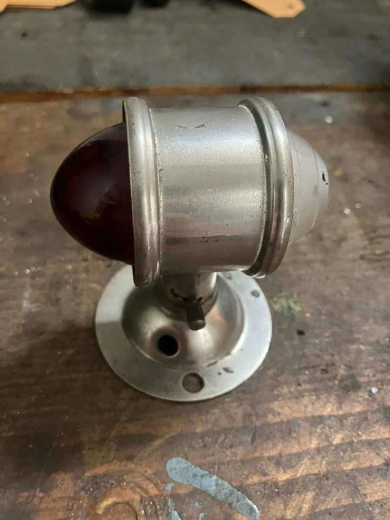 Zijspan lamp 20er/30er jaren Harley Indian, Motoren, Ophalen of Verzenden, Nieuw