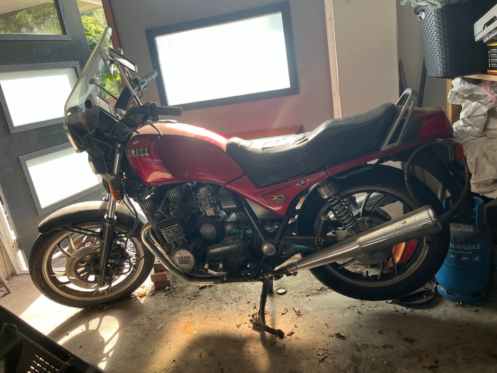 Yamaha XJ 750 - Klassieke Toermotor, Motoren, Motoren | Yamaha, Cardan-aandrijving, 4 cilinders, Motorrijbewijs A, Gebruikt