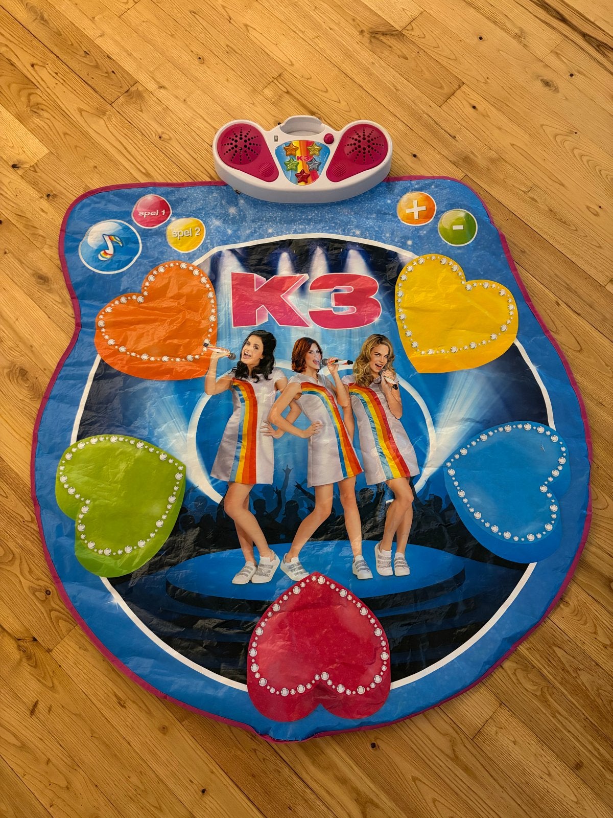K3 Dansmat met muziek en spelletjes, Ophalen of Verzenden, Gebruikt, Meisje