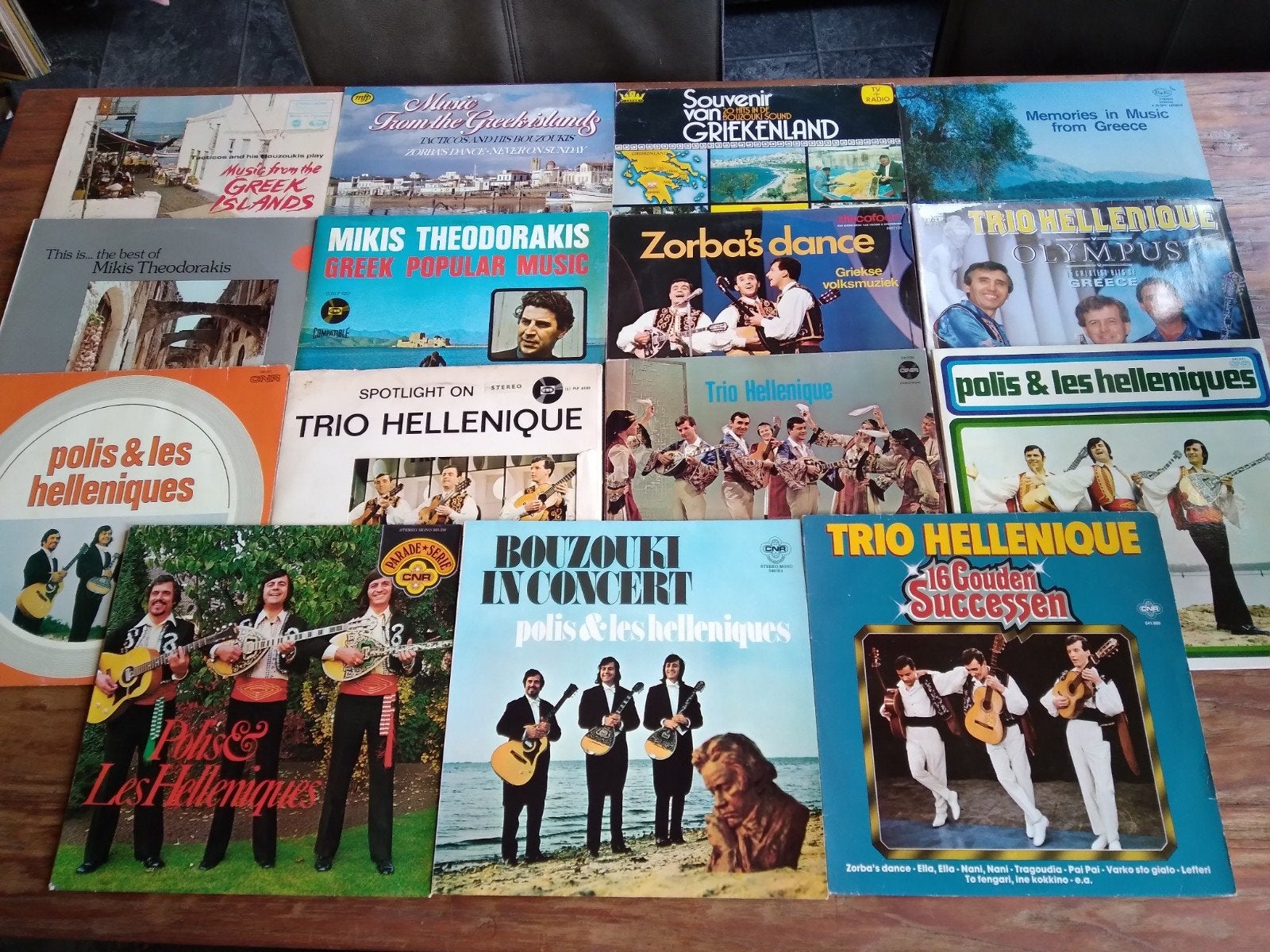 15 lp verzameling griekse muziek in 5 foto's, Ophalen of Verzenden, 12 inch, LP