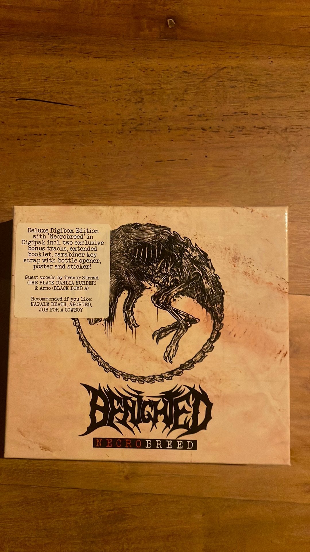 Benighted - Necrobreed (Luxe Deluxe Digibox + Extra), Ophalen of Verzenden, Zo goed als nieuw, 12 inch