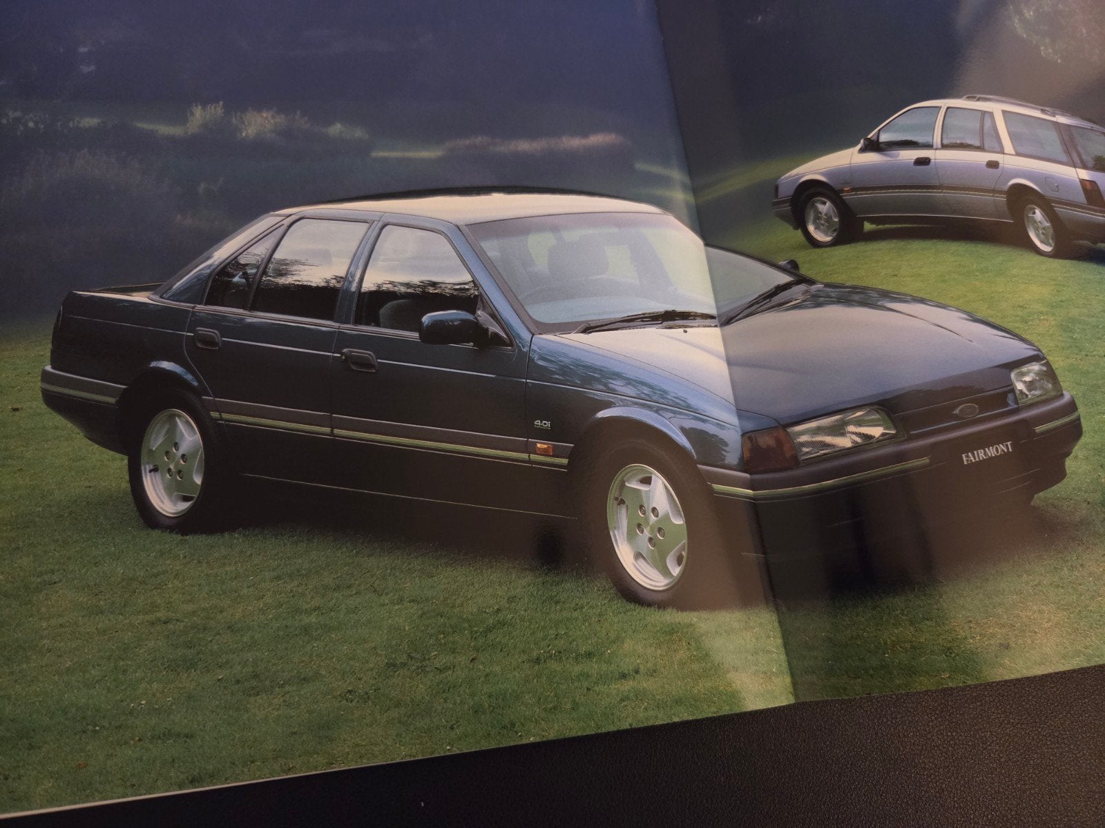 Brochure Ford Fairmont / Fairmont Ghia 1992 Australië, Ophalen of Verzenden, Zo goed als nieuw, Ford