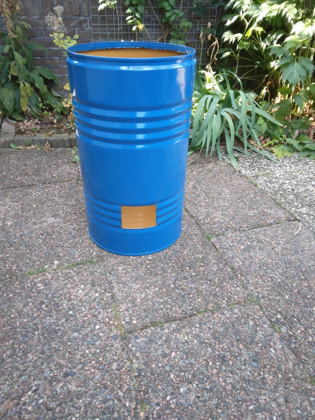 Brandton/vuurton  (KLEIN), Minder dan 75 liter, Ophalen