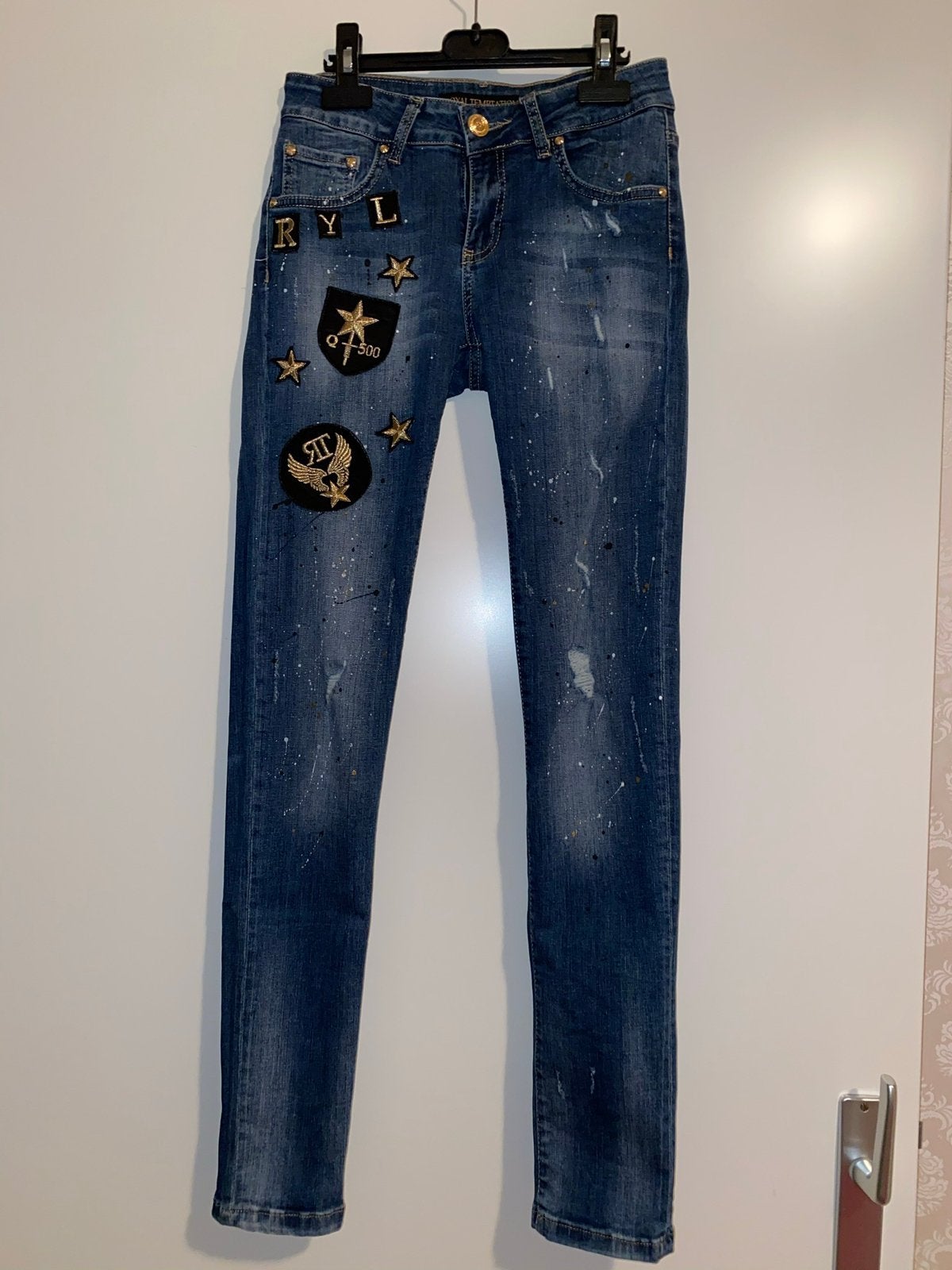 Spijkerbroek maat 26/30, Kleding | Dames, Ophalen, Zo goed als nieuw, Blauw, W27 (confectie 34) of kleiner