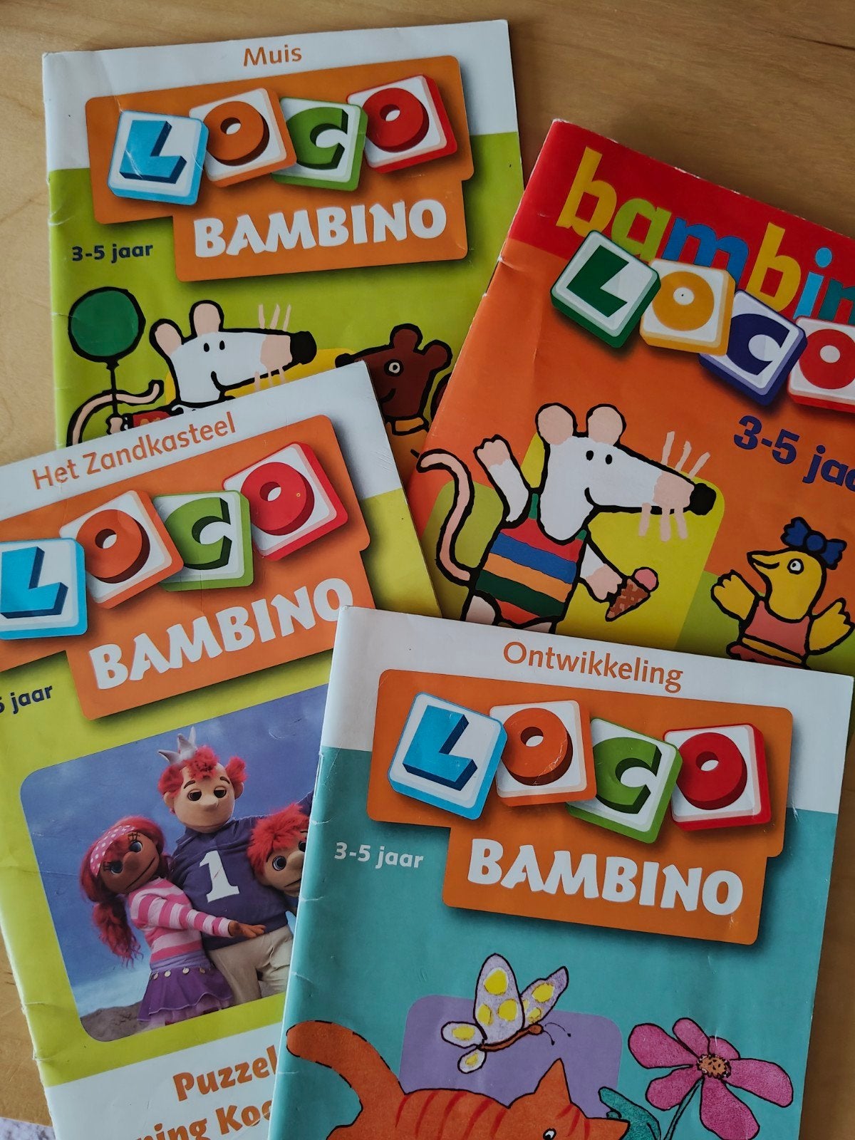 Bambino Loco Spellen met Muis - Educatief Spel 3-5 jaar, Kinderen en Baby's, Ophalen of Verzenden, Gebruikt, Puzzelen