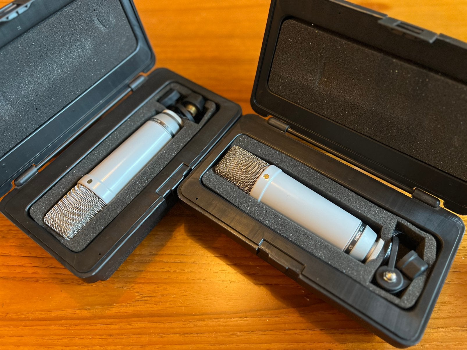 Røde (Rode) NT1 matched pair met originele shockmounts, Ophalen of Verzenden, Zo goed als nieuw, Audio