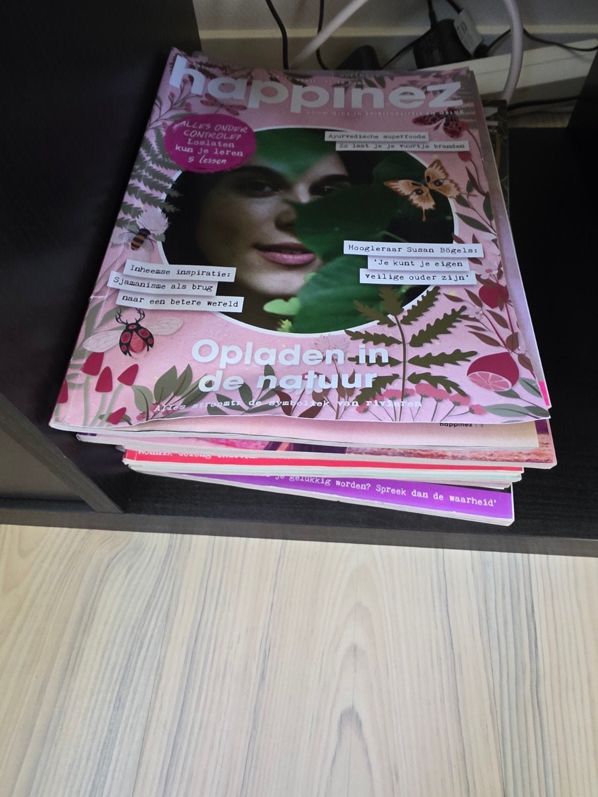 Stapel Happinez Magazine, Boeken, Tijdschriften en Kranten, Ophalen, Gelezen, Overige typen