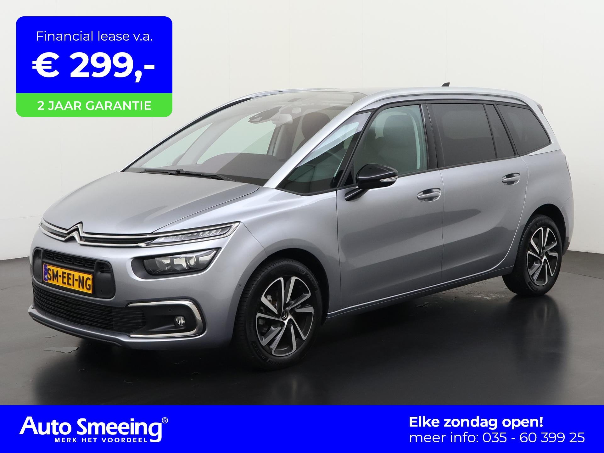 Citroen Grand C4 SpaceTourer 1.2 PureTech Shine Automaat | 7, 12 maanden, 15 km/l, Gebruikt, Euro 6