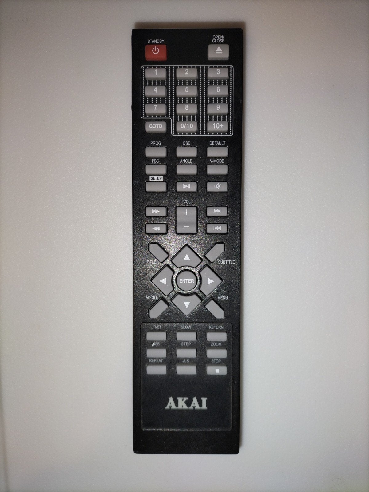 Originele Akai AD200H Afstandsbediening (AD200H & AD70H), Ophalen of Verzenden, Gebruikt, Origineel, Dvd