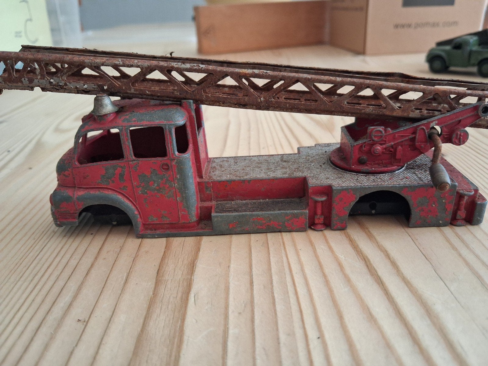 Dinky Toys Brandweer, Hobby en Vrije tijd, Ophalen of Verzenden, Gebruikt, Bus of Vrachtwagen, Overige merken
