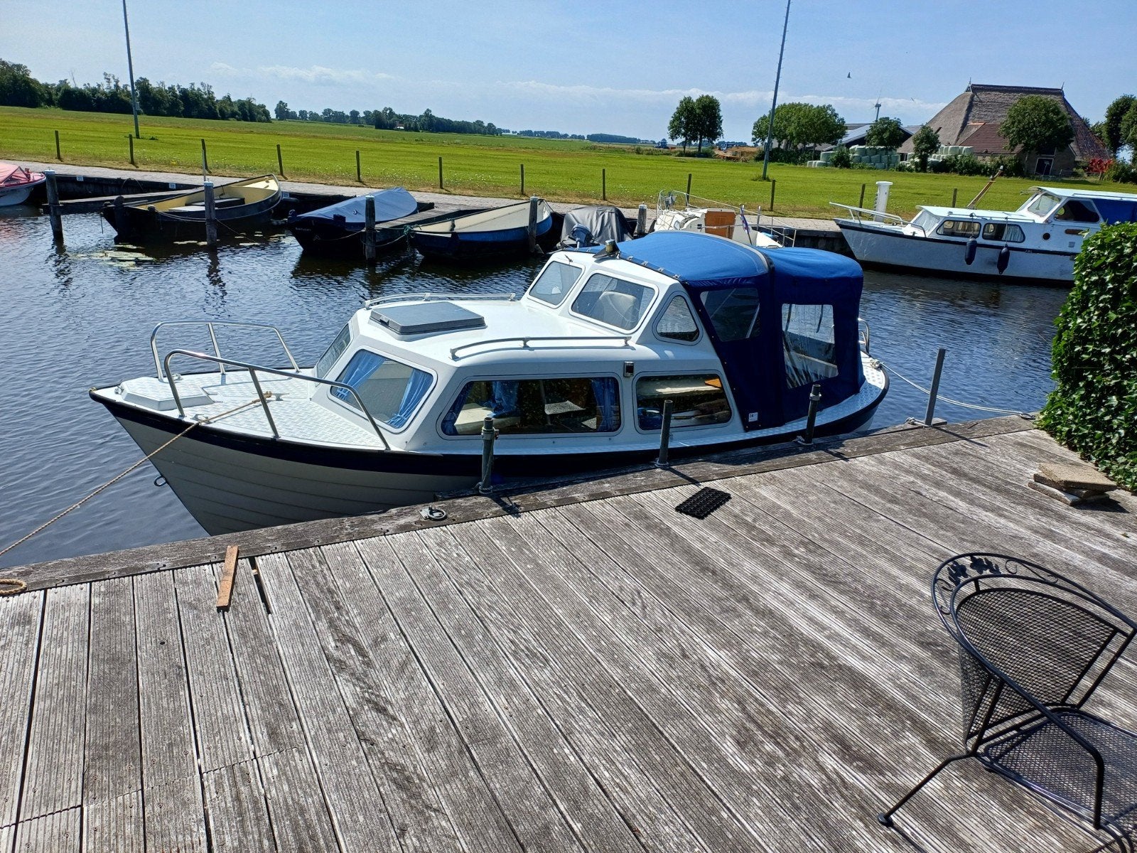 Noorse spitsgatter Hortensnekka.  2 cijl Yanmar, Watersport en Boten, Ophalen, Gebruikt, Biminitop, Diesel