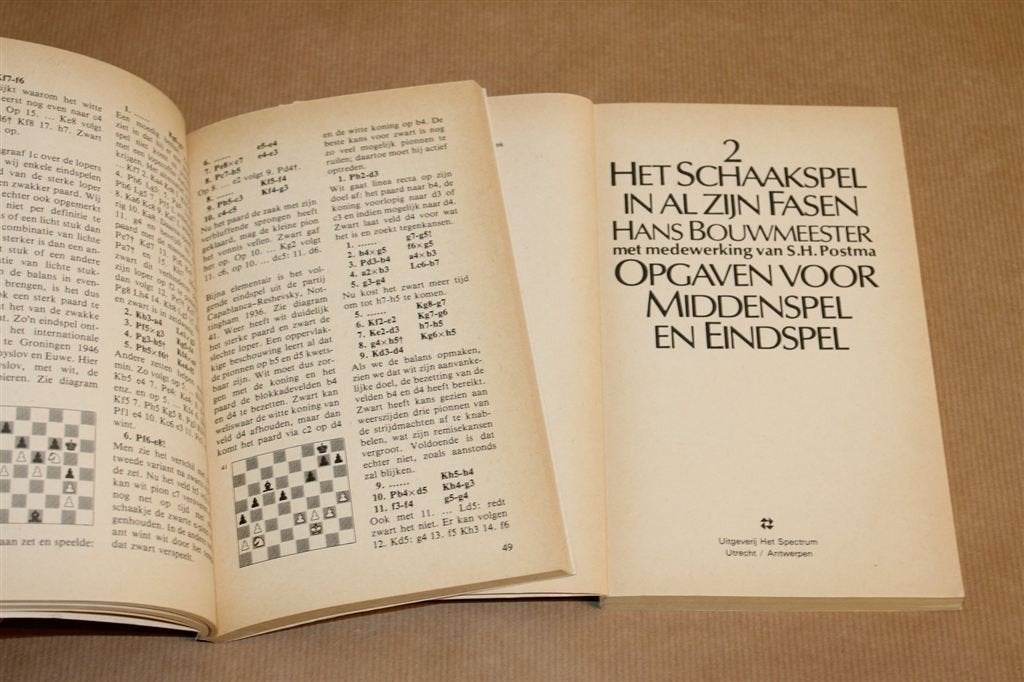Schaak in al zijn Fasen 1 & 2 — Eindspel & Opgaven, Prisma, Boeken, Ophalen of Verzenden, Gelezen, Watersport en Hengelsport