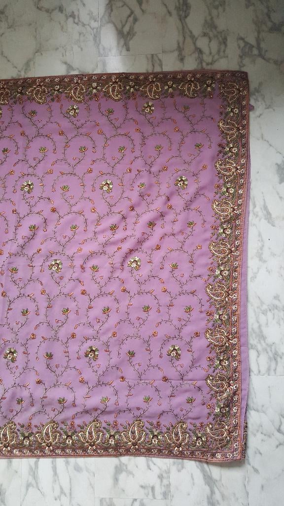 Saree | Sari - met blouse, Ophalen of Verzenden, Zo goed als nieuw, Overige typen