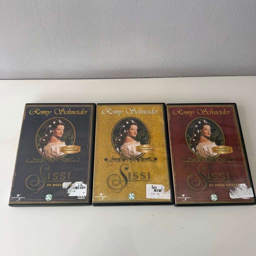 Sissi films alle drie de delen, Gebruikt, Alle leeftijden, Boxset, Drama