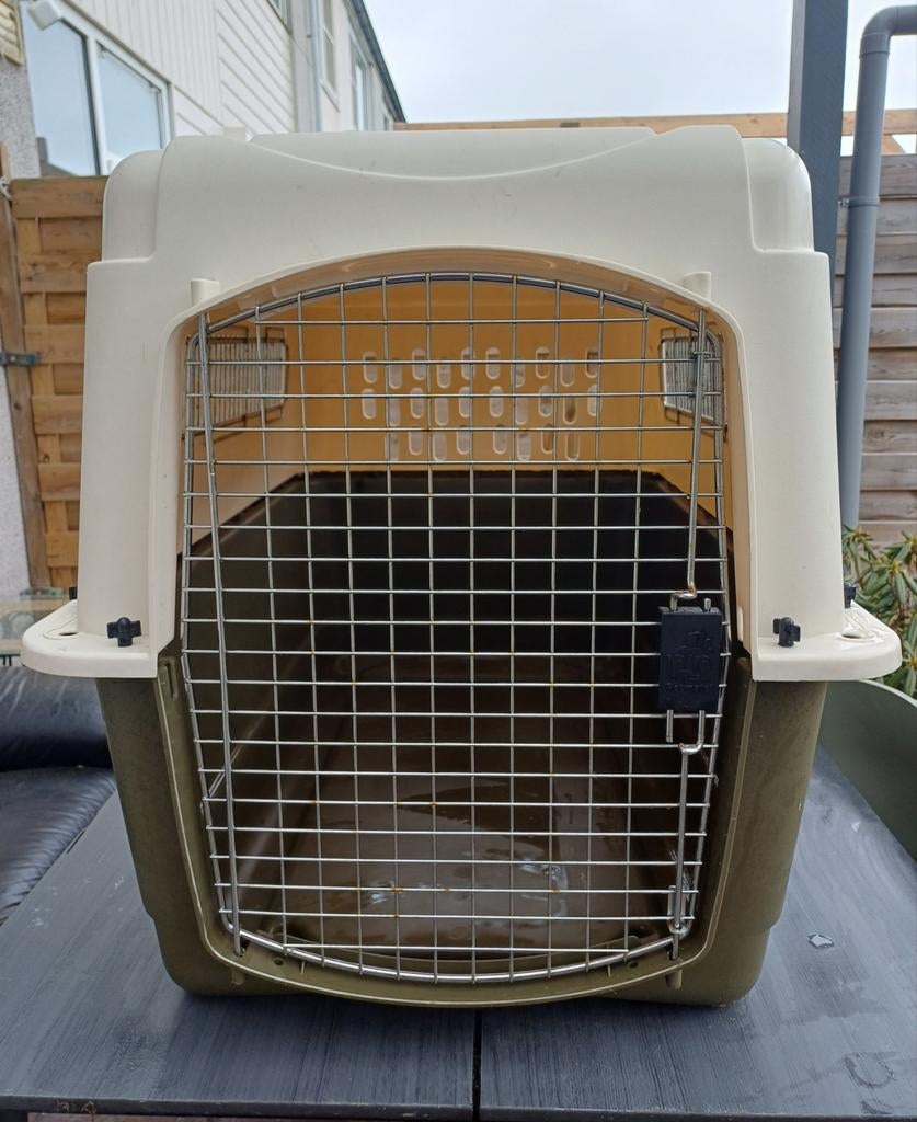 Petmate transportbench (middel)grote hond, Dieren en Toebehoren, Ophalen, Gebruikt