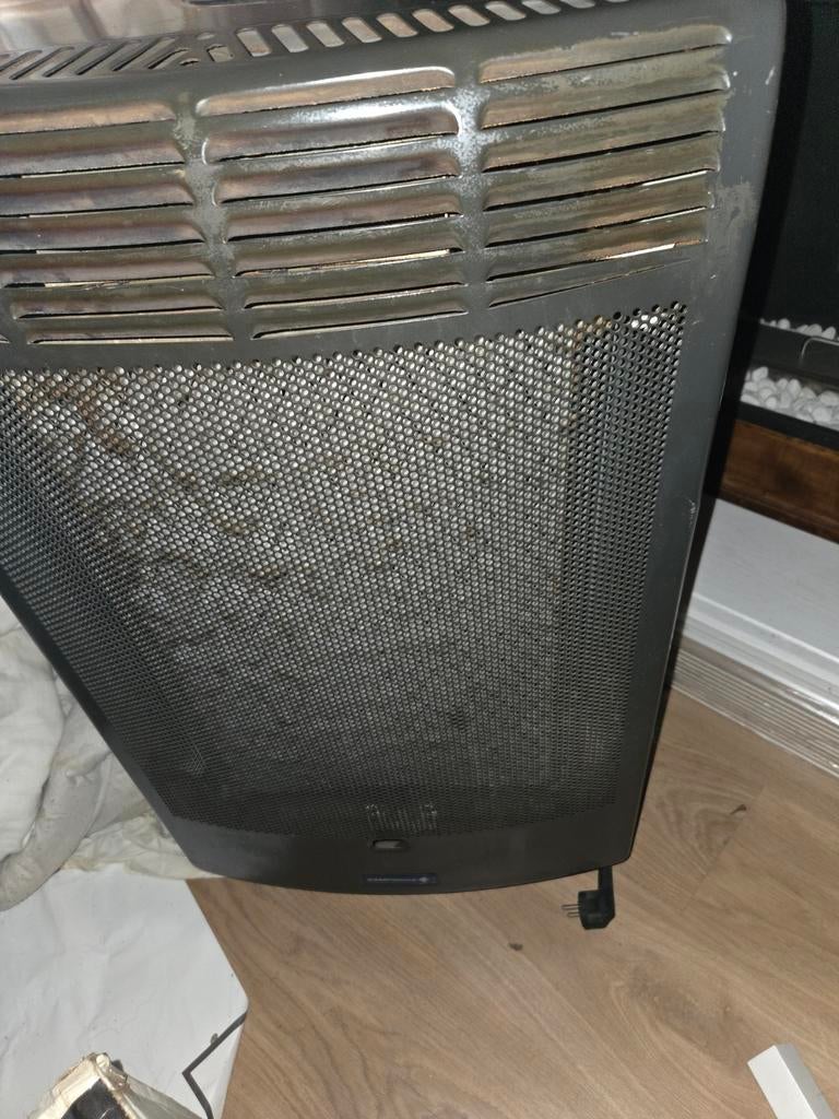 Vrijstaande gaskachel met gasfles, Huis en Inrichting, Kachels, Ophalen, Gebruikt, Gas, Vrijstaand