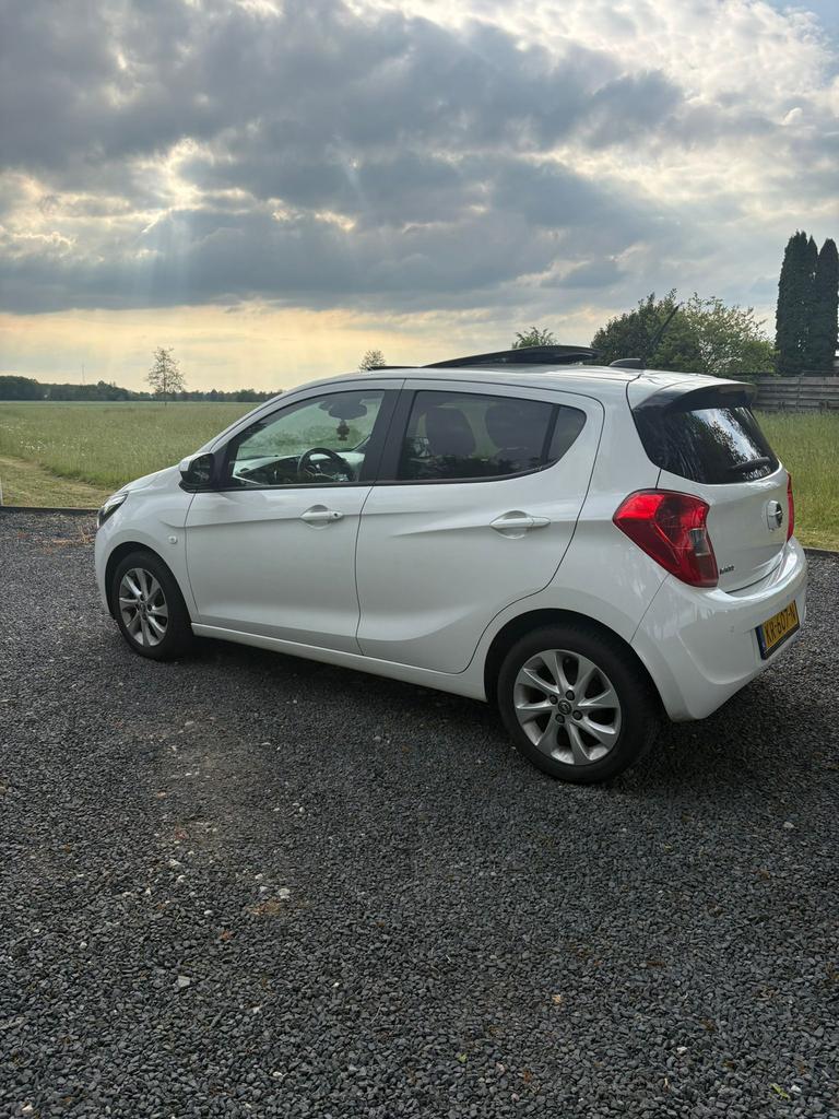 Opel Karl 1.0 Ecoflex 55KW 2016 Wit, Voorwielaandrijving, 839 kg, 74 pk, Zwart