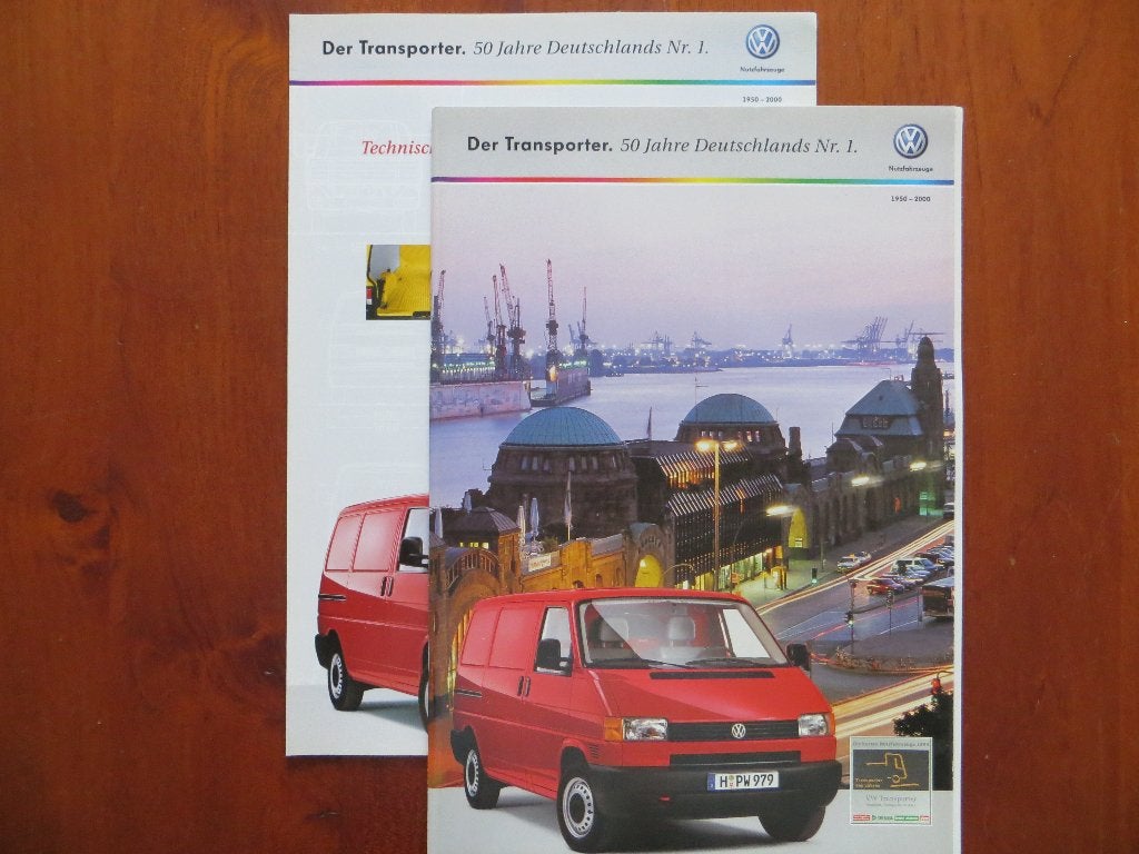 Volkswagen Transporter (mei 2000) + bijlage, Ophalen of Verzenden, Nieuw, Volkswagen