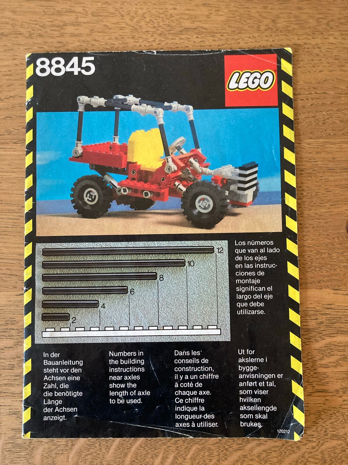LEGO Technic 8845 Dune Buggy, Ophalen of Verzenden, Gebruikt