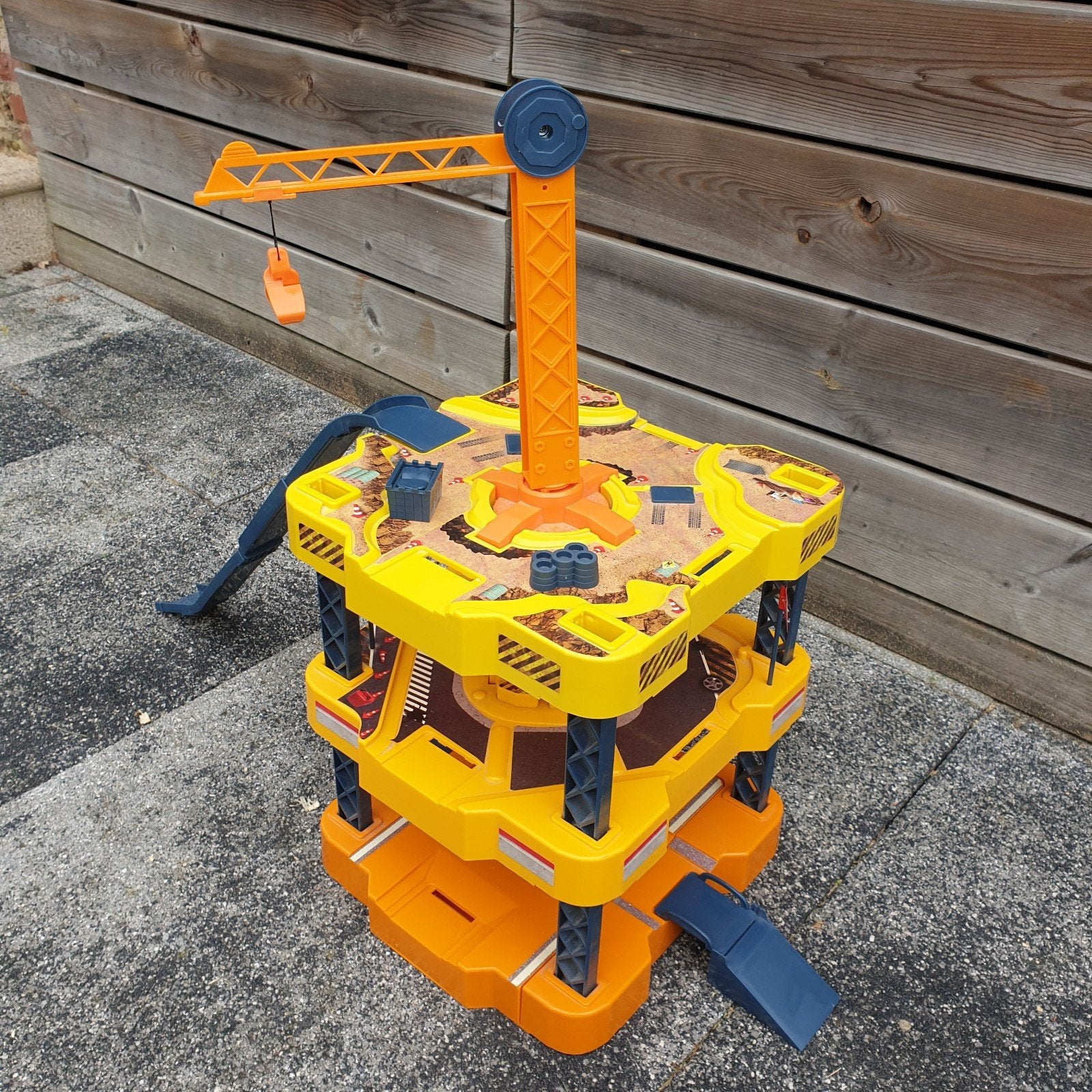 Majorette Connect World Garage met Kraan, Ophalen of Verzenden, Gebruikt