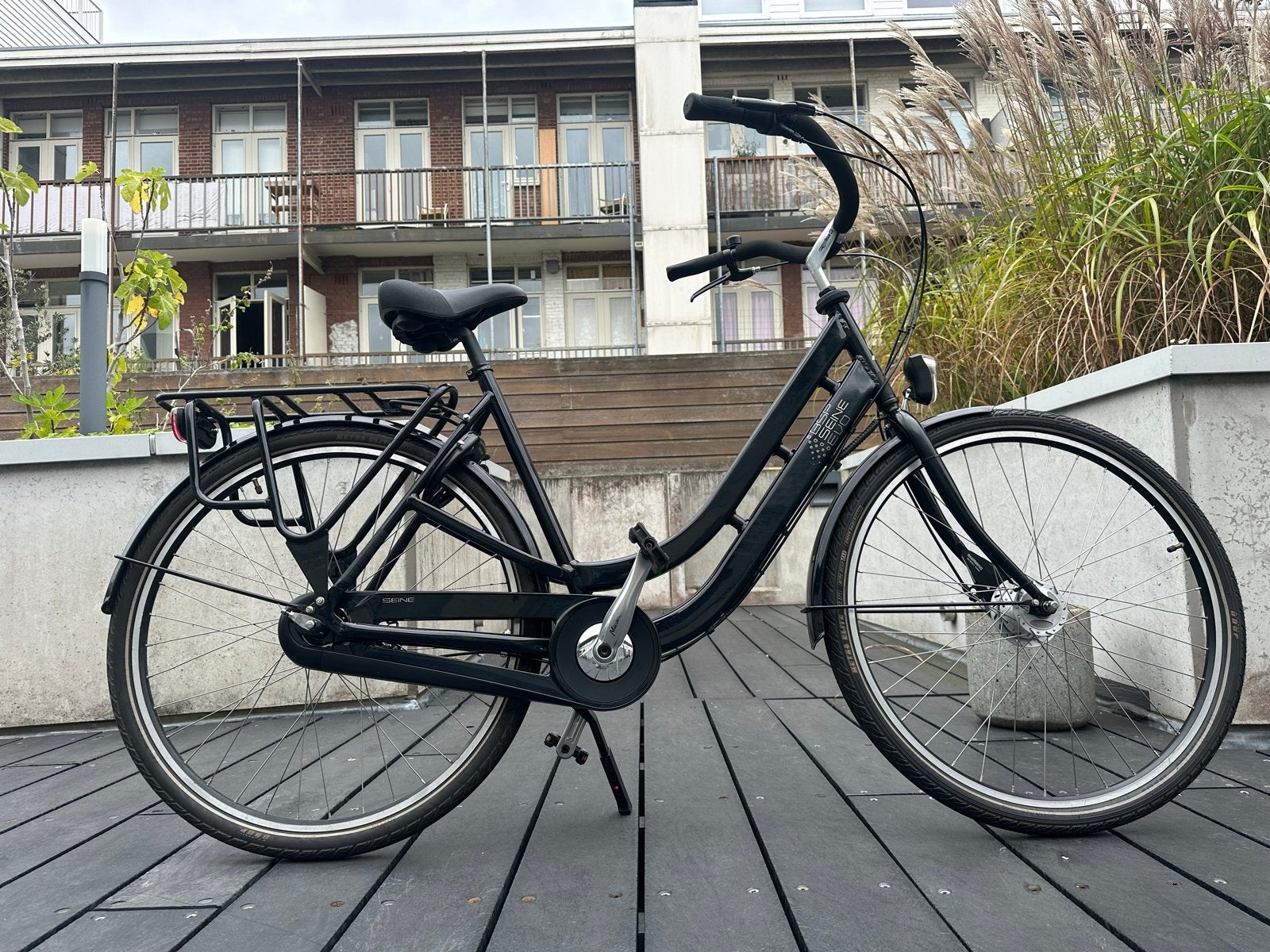 BSP Seine EVO N7 Moederfiets 28 inch - Zo goed als nieuw, 53 tot 56 cm, Dubbele standaard, Zo goed als nieuw, 0 zitjes