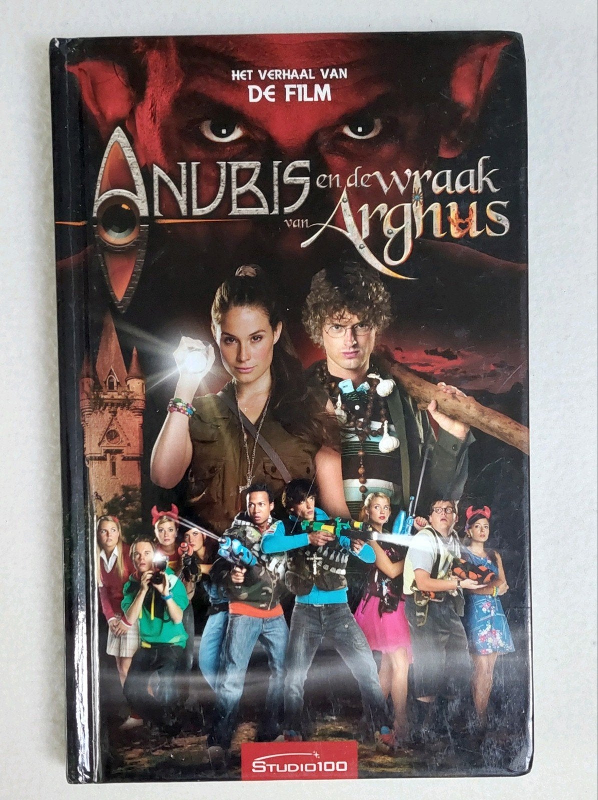 Hans Bourlon - Het Huis Anubis: De wraak van Argus, filmboek, Fictie algemeen, Ophalen of Verzenden, Zo goed als nieuw, Hans Bourlon; Gert Verhulst
