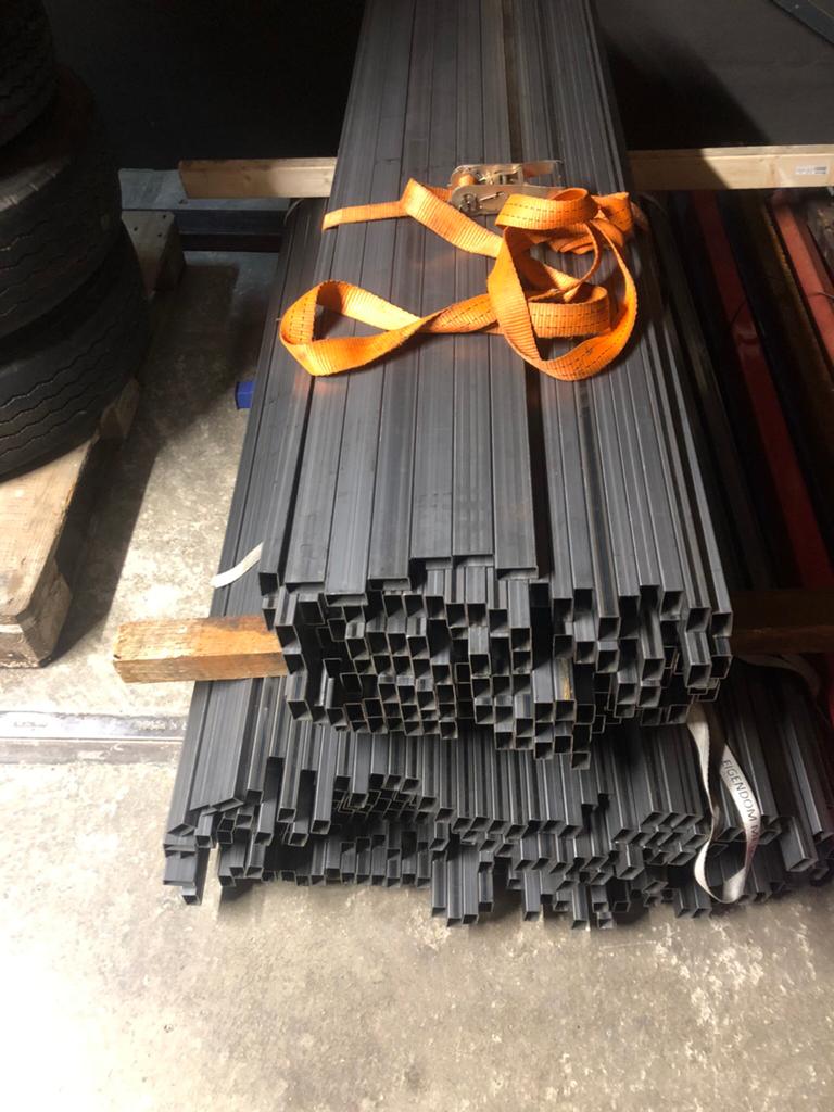 Stalen kokerprofielen 40x20 nieuw!!, Doe-het-zelf en Verbouw, Metalen, Ophalen, Nieuw