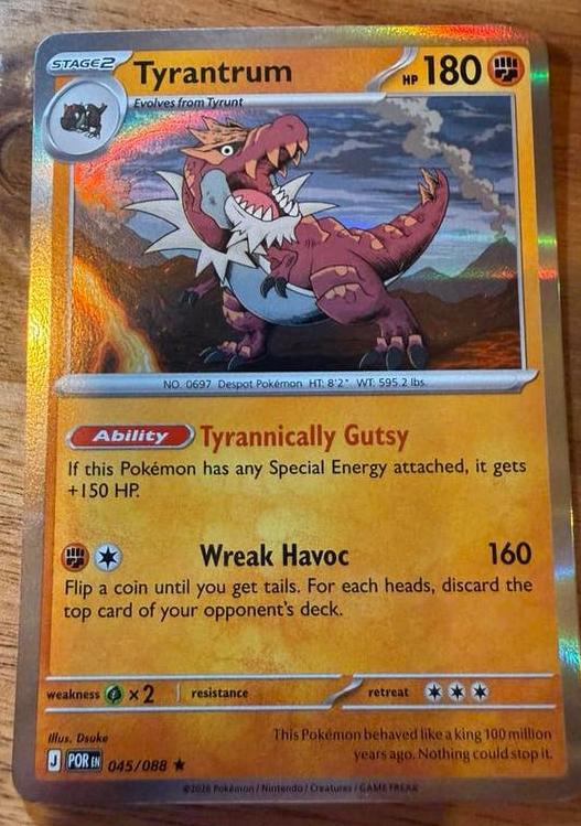 Tyrantrum Perfect order 045/088, Verzenden, Nieuw