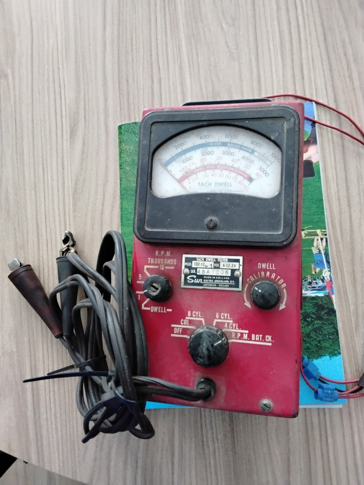 antieke dwell tester, Ophalen of Verzenden, Gebruikt