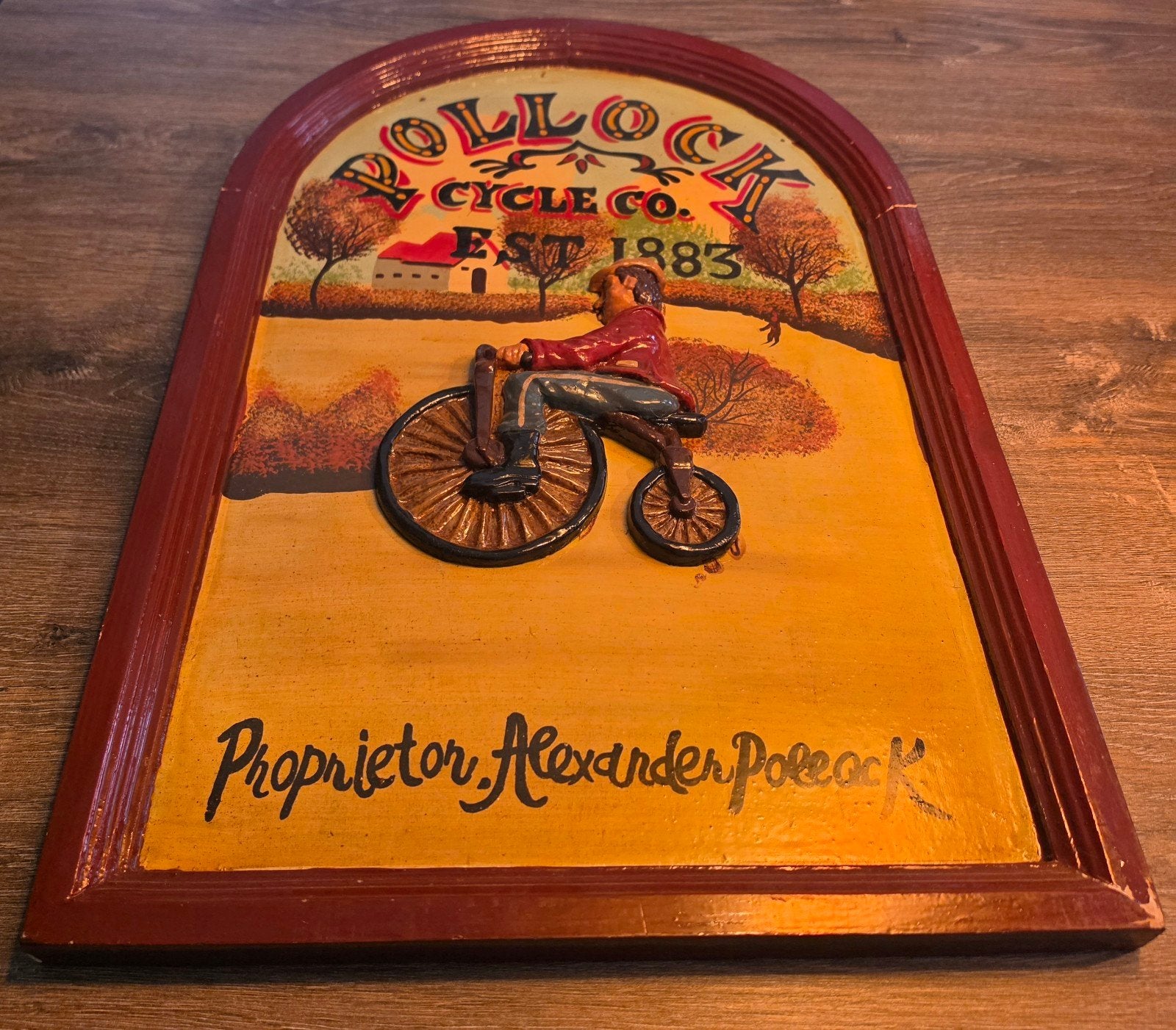 3D wandpaneel Pollock Cycle, Ophalen of Verzenden, Minder dan 50 cm