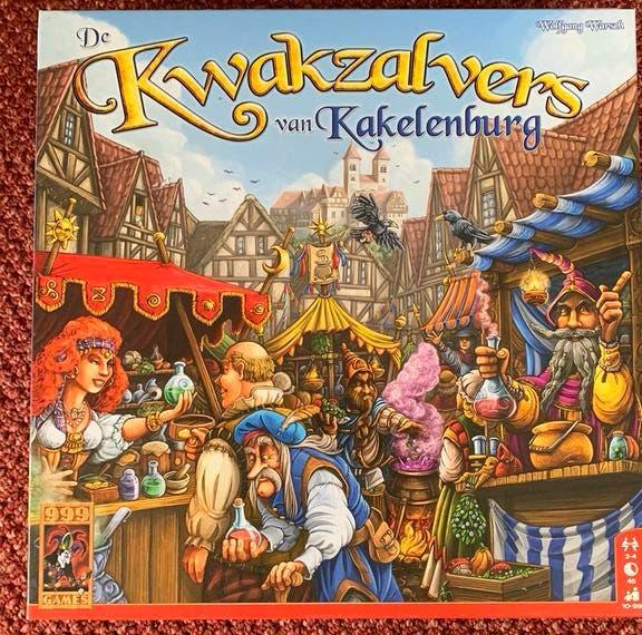 Bordspel 999 games De kwakzalvers van Kakelenburg, Hobby en Vrije tijd, Gezelschapsspellen | Bordspellen, Ophalen of Verzenden