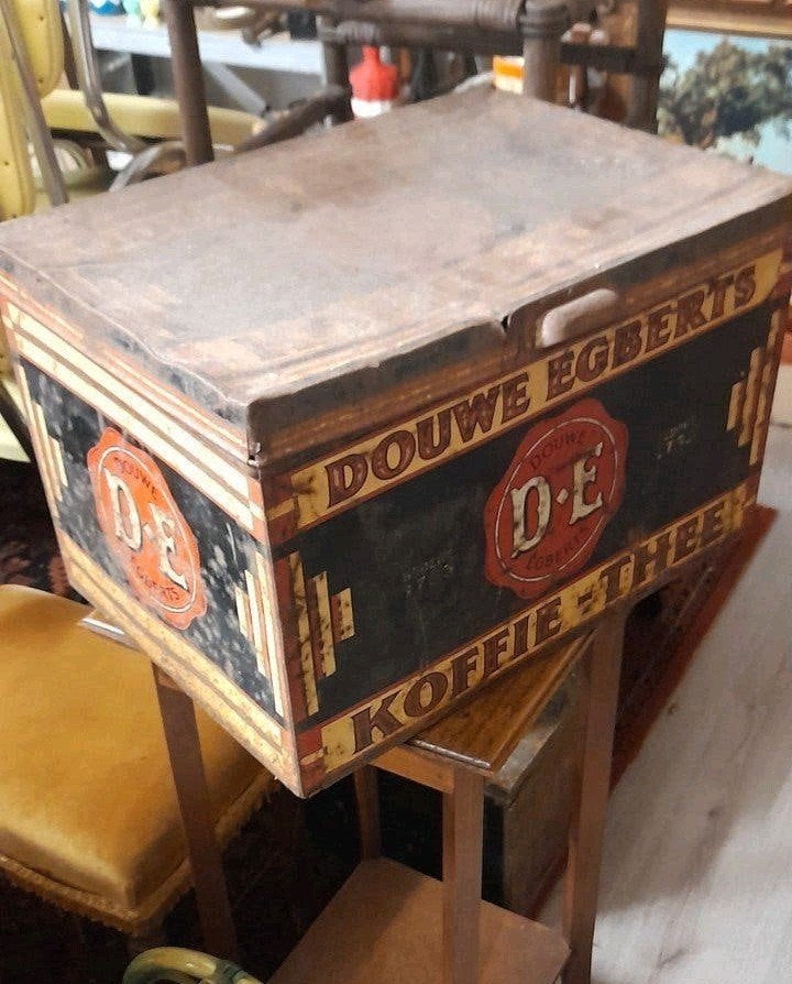 Koffie blik, Antiek en Kunst, Ophalen