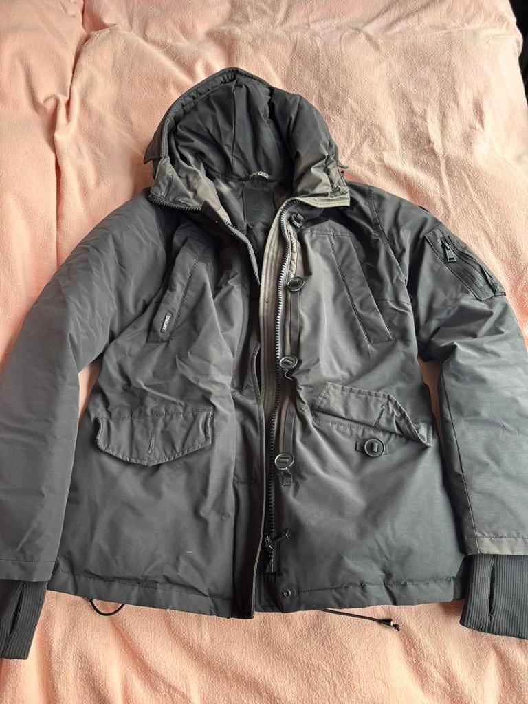 Airforce 4 pocet parka zwart dames maat S, Ophalen of Verzenden, Zo goed als nieuw, Zwart