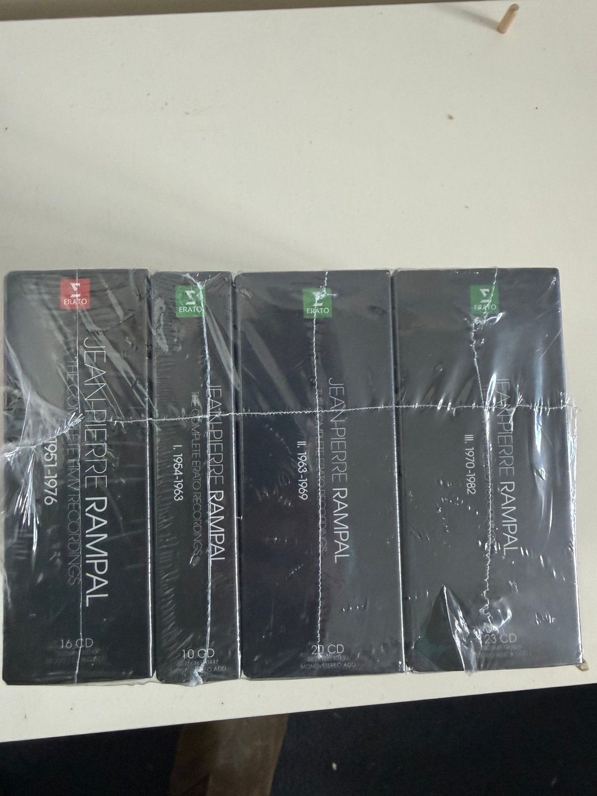 69 cd box jean pierre rampal geseald nieuw, Ophalen of Verzenden, Zo goed als nieuw