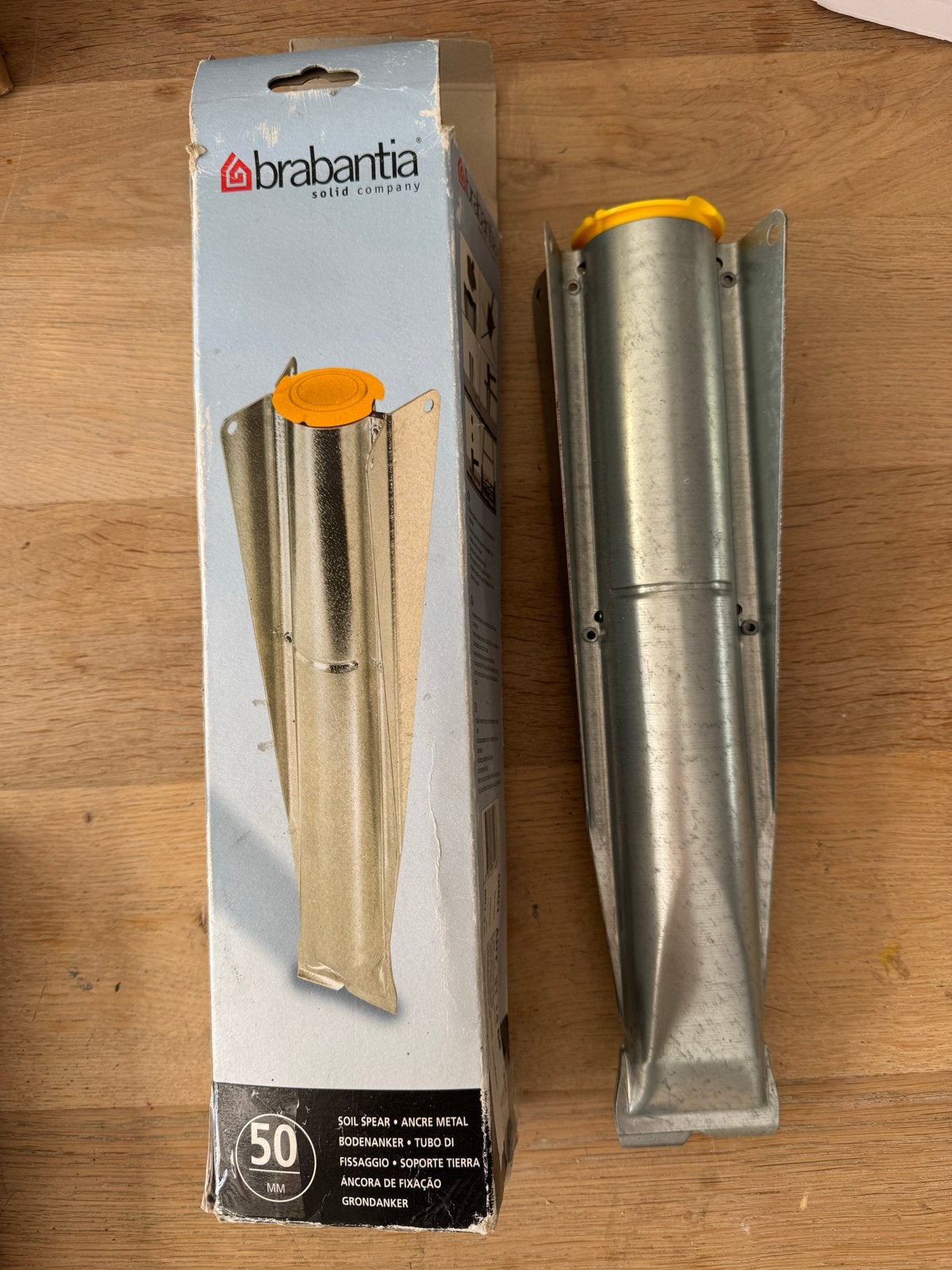 Brabantia Grondanker 50 mm voor droogmolen, Tuin en Terras, Ophalen of Verzenden, Nieuw