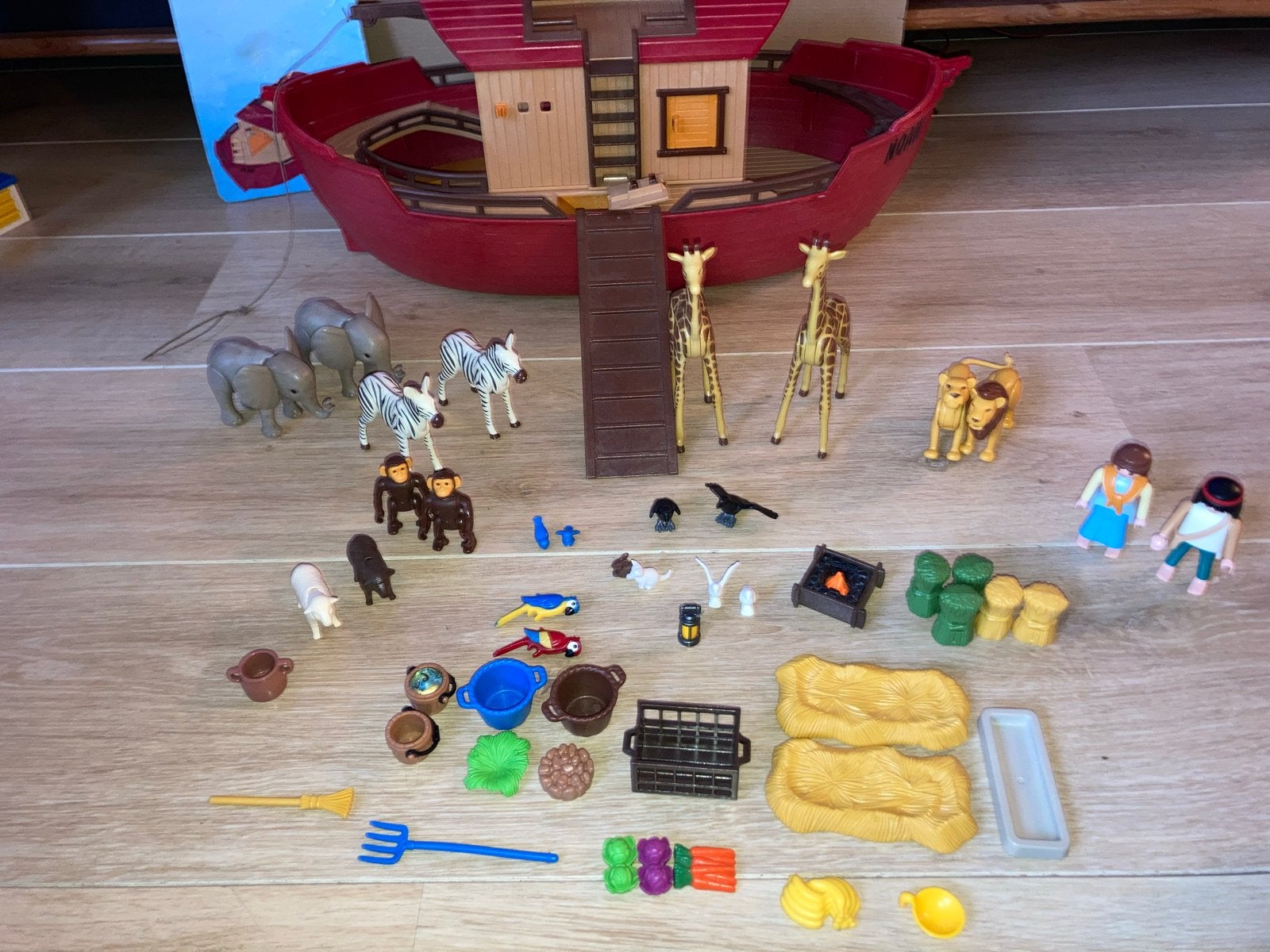 Playmobil Ark van Noach met veel dieren en accessoires, Ophalen, Gebruikt, Jongen of Meisje