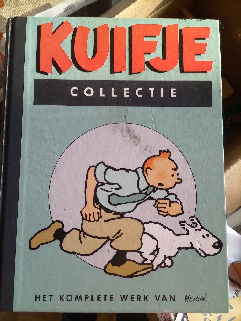 Kuifje opbergboek, Meerdere stripboeken, Ophalen of Verzenden, Gelezen