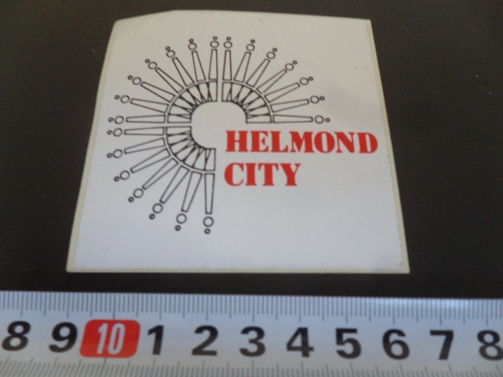 sticker Helmond City, Ophalen of Verzenden, Zo goed als nieuw
