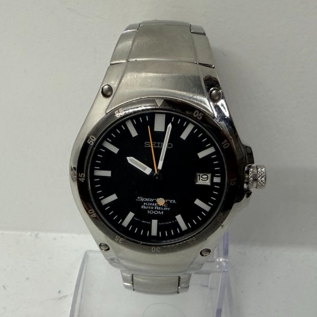Seiko Sportura Horloge | Met garantie, Dordrecht@usedproducts.nl, Toulonselaan 72, Ophalen of Verzenden, Zo goed als nieuw