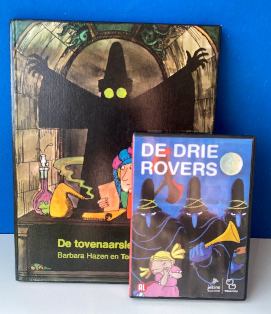 Tomi Ungerer/ De tovenaarsleerling & Dvd De drie rovers, Boeken, Ophalen of Verzenden, Gelezen, Fictie algemeen