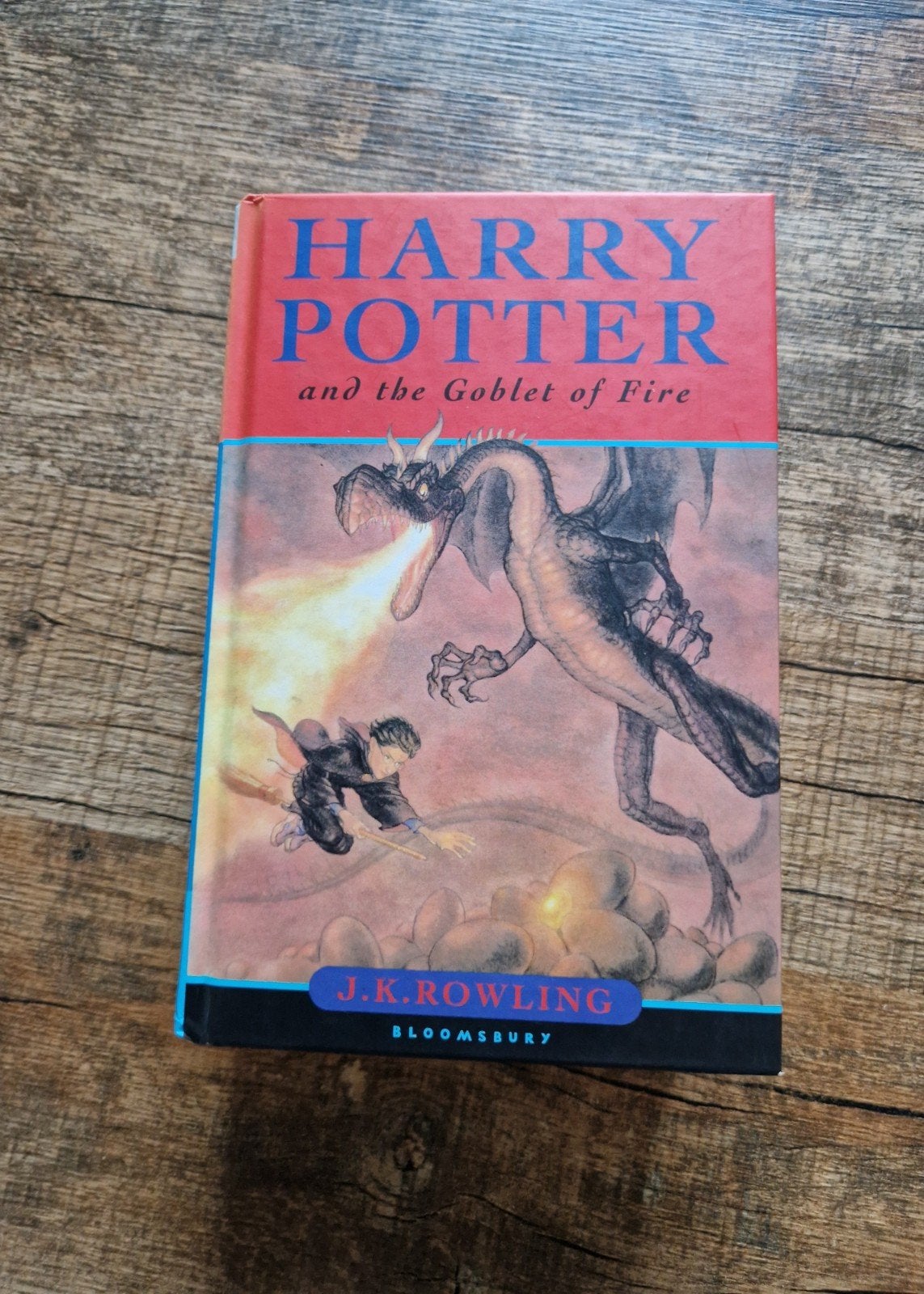 Hardcover engels boek harry potter and the goblet fire jk, Boeken, Ophalen of Verzenden, Zo goed als nieuw