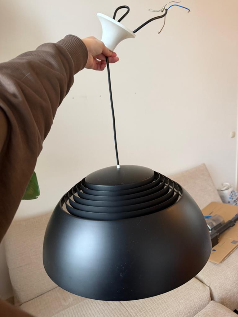 Louis Poulsen hanglamp vintage, Ophalen of Verzenden, Zo goed als nieuw, Minder dan 50 cm