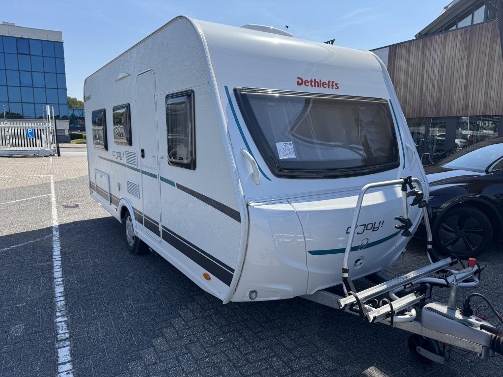 Dethleffs C'Joy 460 LE 2021 Mover,Tent,Luifel!!!, Caravans en Kamperen, Caravans, Overige typen, Bedrijf, Treinzit, Kachel