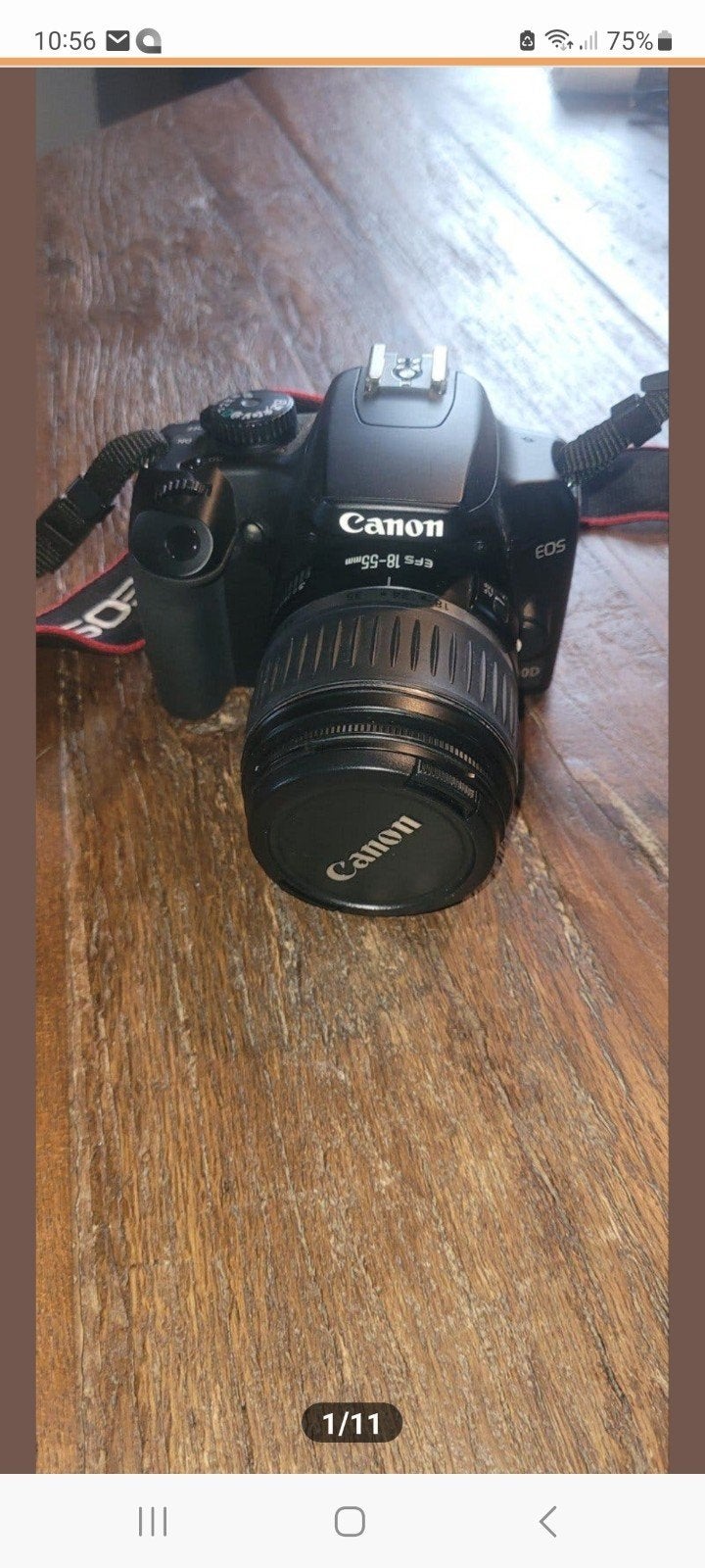 Canon eos 1000d, Ophalen, Beeldstabilisatie, Gebruikt, Spiegelreflex